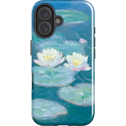 Waterlilies, Evening by Monet iPhone 16 Plus Impact Case