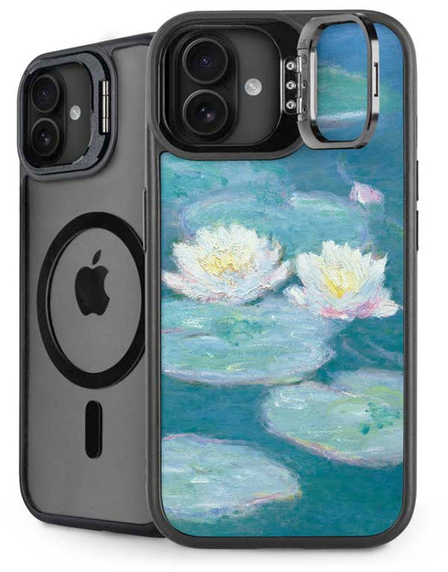 Waterlilies, Evening by Monet iPhone 16 Plus Kickstand Case