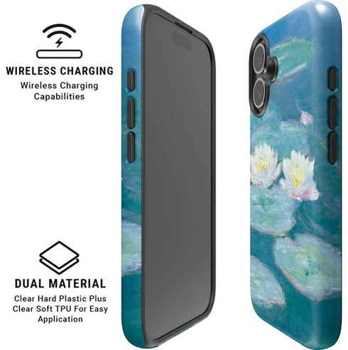Waterlilies, Evening by Monet iPhone 16 Plus Magsafe Impact Case