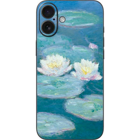 Waterlilies, Evening by Monet iPhone 16 Plus Skin