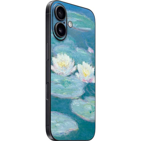 Waterlilies, Evening by Monet iPhone 16 Plus Skin