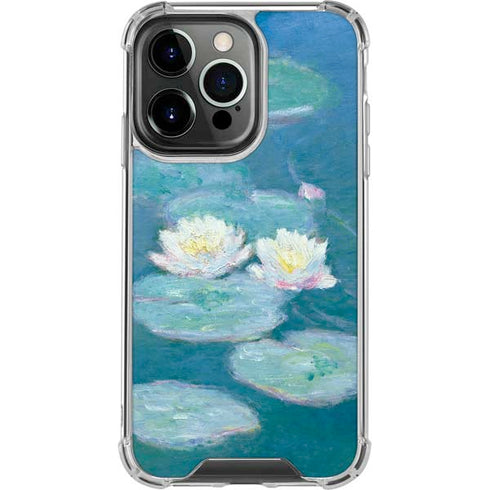 Waterlilies, Evening by Monet iPhone 16 Pro Clear Case
