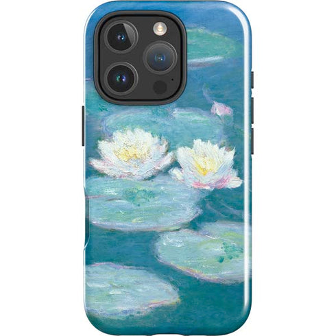 Waterlilies, Evening by Monet iPhone 16 Pro Max Impact Case