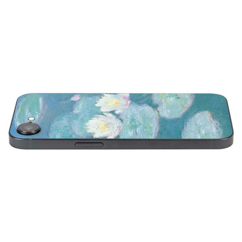 Waterlilies, Evening by Monet iPhone 16e Skin
