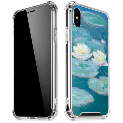 Waterlilies, Evening by Monet iPhone X/XS Clear Case