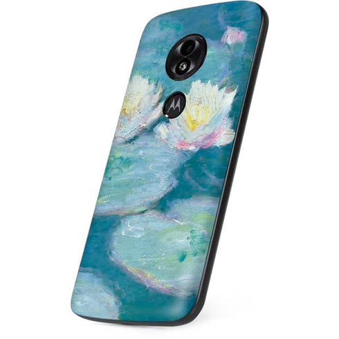 Waterlilies, Evening by Monet Moto E5 Play Skin