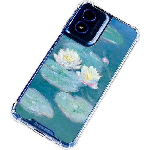Waterlilies, Evening by Monet Moto G 5G (2024) Clear Case