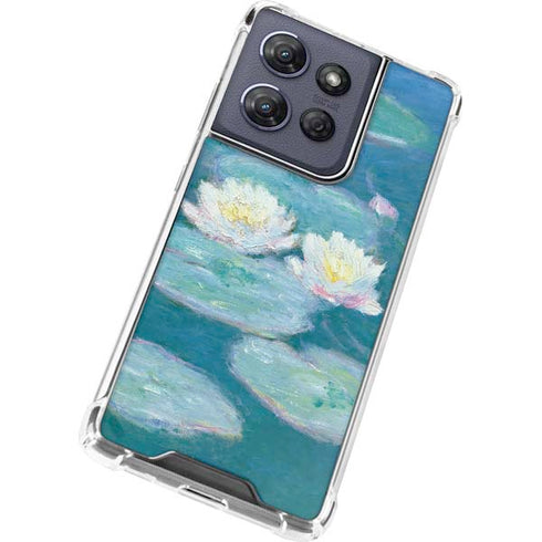 Waterlilies, Evening by Monet Moto G Play 5G (2025) Clear Case
