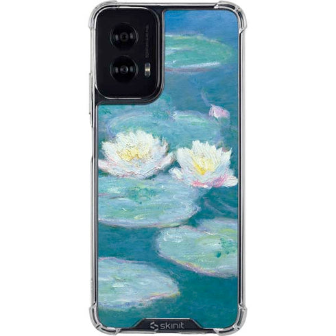 Waterlilies, Evening by Monet Moto G Power 5G (2024) Clear Case