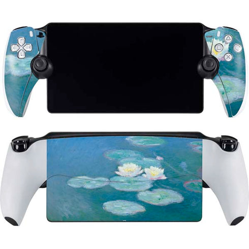 Waterlilies, Evening by Monet PlayStation Portal Remote Player Skin
