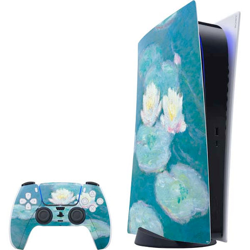Waterlilies, Evening by Monet PlayStation PS5 Skins