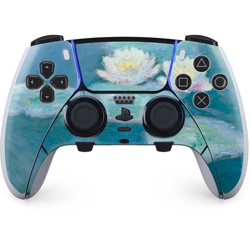 Claude Monet Waterlilies, Evening PS5 DualSense Edge Pro Controller Skin