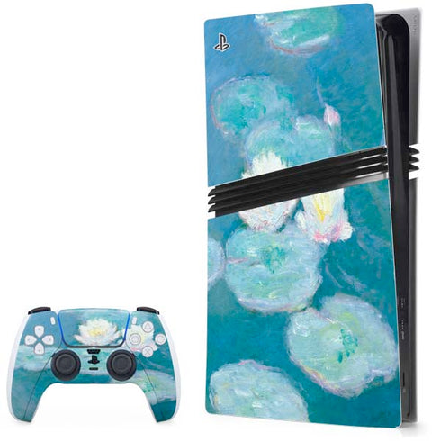 Waterlilies, Evening by Monet PS5 Pro Bundle Skin
