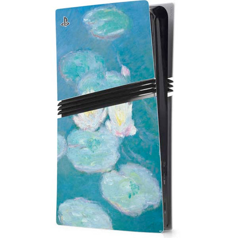 Waterlilies, Evening by Monet PS5 Pro Console Skin