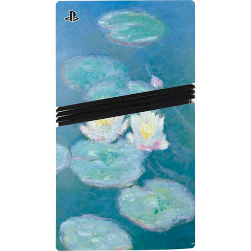 Waterlilies, Evening by Monet PS5 Pro Console Skin