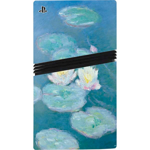 Waterlilies, Evening by Monet PS5 Pro Disk Bundle Skin
