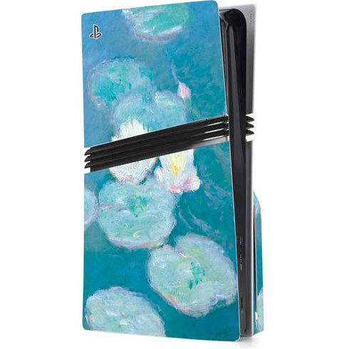 Waterlilies, Evening by Monet PS5 Pro Disk Console Skin