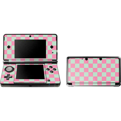 Watermelon Checkered Nintendo Skins