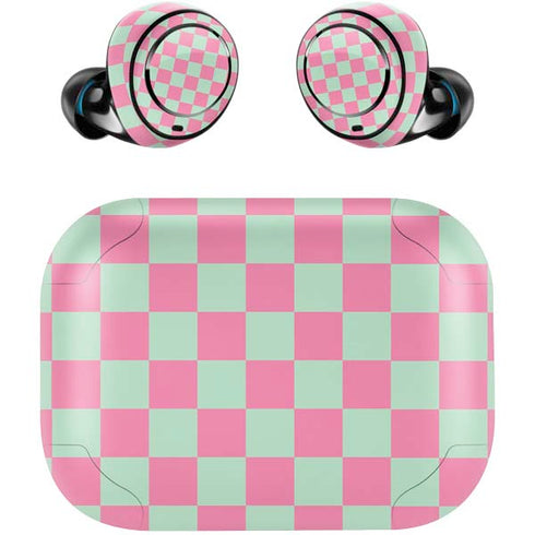 Watermelon Checkered Amazon Echo Buds Skin