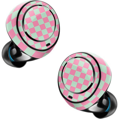 Watermelon Checkered Amazon Echo Buds Skin