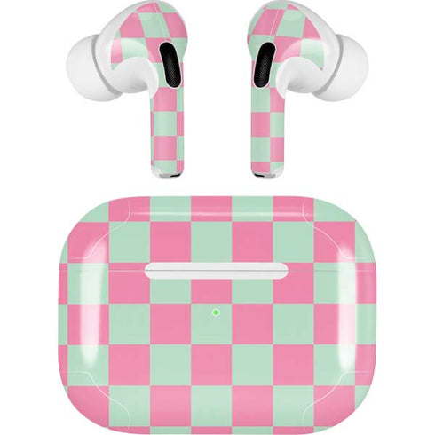 Watermelon Checkered Apple AirPods Pro Skin