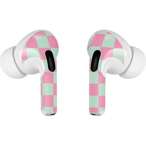 Watermelon Checkered Apple AirPods Pro Skin