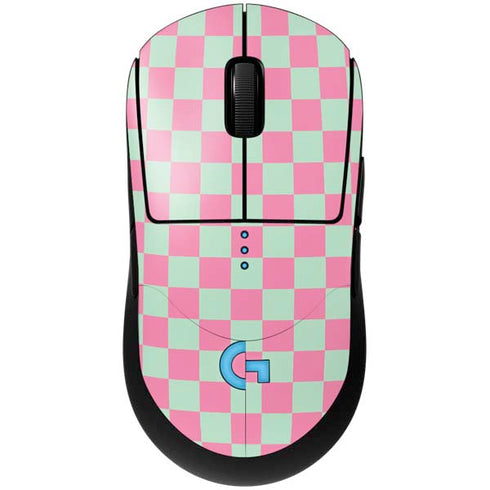 Watermelon Checkered G Pro Wireless Gaming Mouse Skin