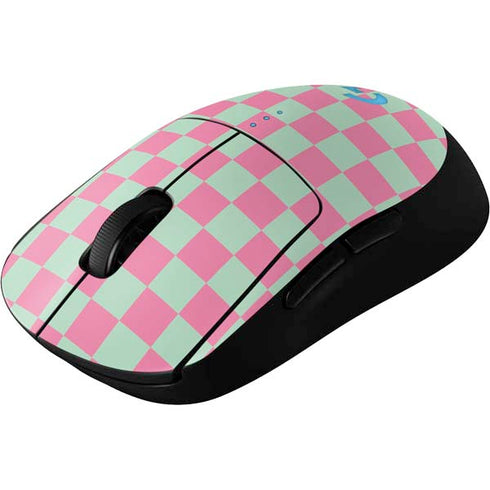 Watermelon Checkered G Pro Wireless Gaming Mouse Skin