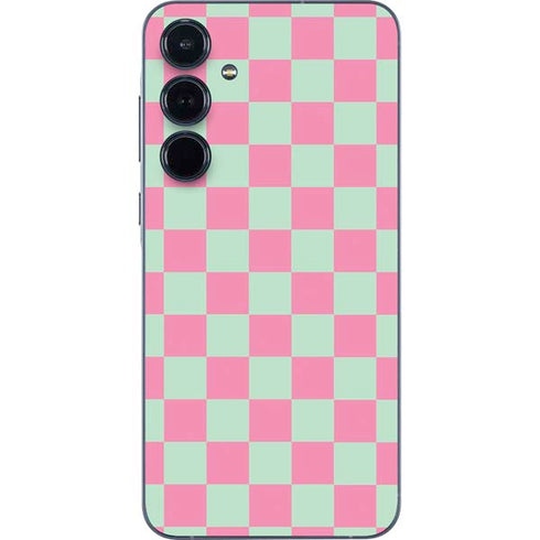 Watermelon Checkered Galaxy A35 5G Skin