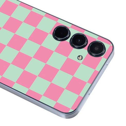 Watermelon Checkered Galaxy A55 5G Skin