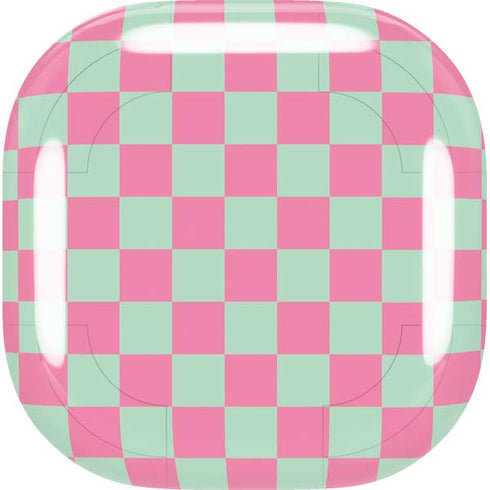 Watermelon Checkered Galaxy Buds Live Skin