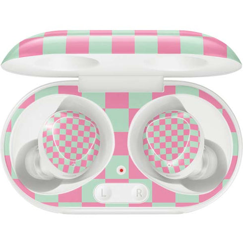 Watermelon Checkered Galaxy Buds Plus Skin