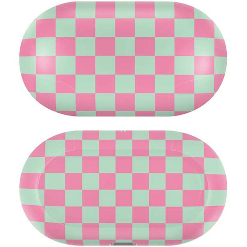 Watermelon Checkered Galaxy Buds Plus Skin