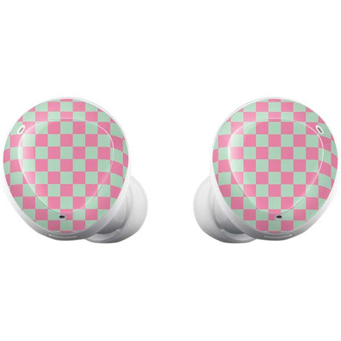 Watermelon Checkered Galaxy Buds Plus Skin