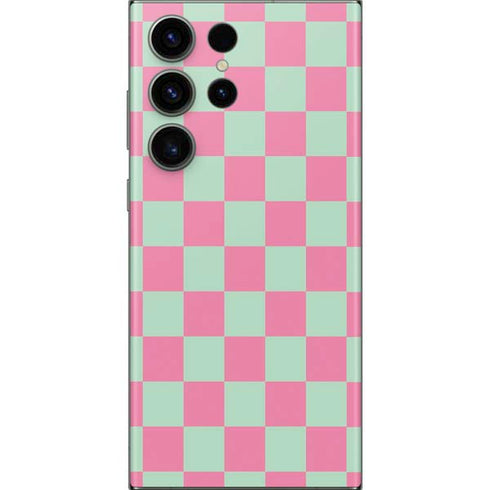 Watermelon Checkered Galaxy Skins