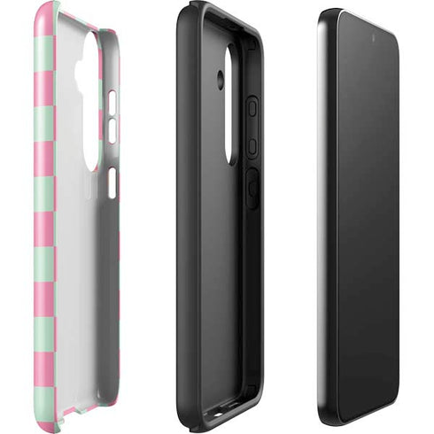 Watermelon Checkered Galaxy S25 Impact Case