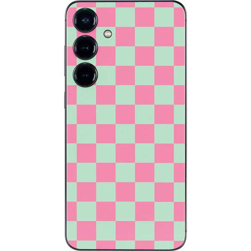 Watermelon Checkered Galaxy S24 Plus Skin