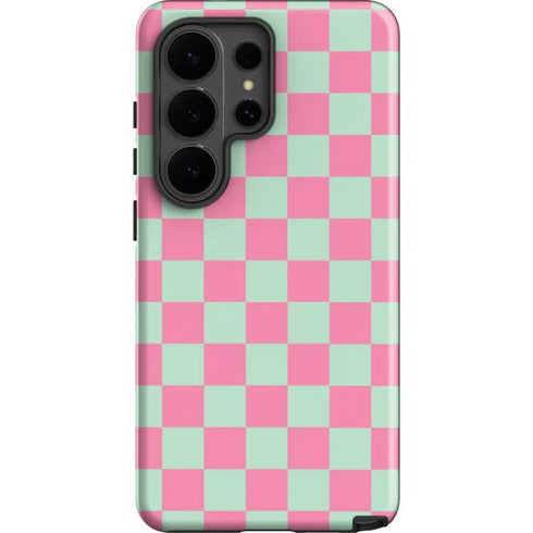 Watermelon Checkered Galaxy S26 Ultra Impact Case