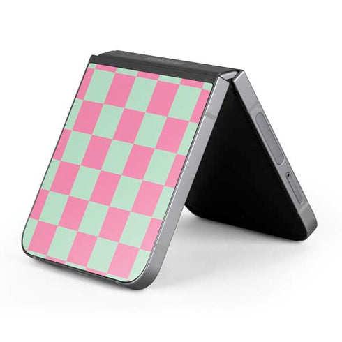 Watermelon Checkered Galaxy Z Flip6 Skin