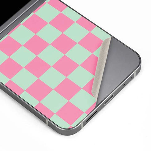 Watermelon Checkered Galaxy Z Flip6 Skin