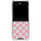 Watermelon Checkered Galaxy Z Flip6 Clear Case