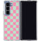 Watermelon Checkered Galaxy Z Fold5 5G Clear Case