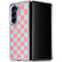 Watermelon Checkered Galaxy Z Fold5 5G Clear Case