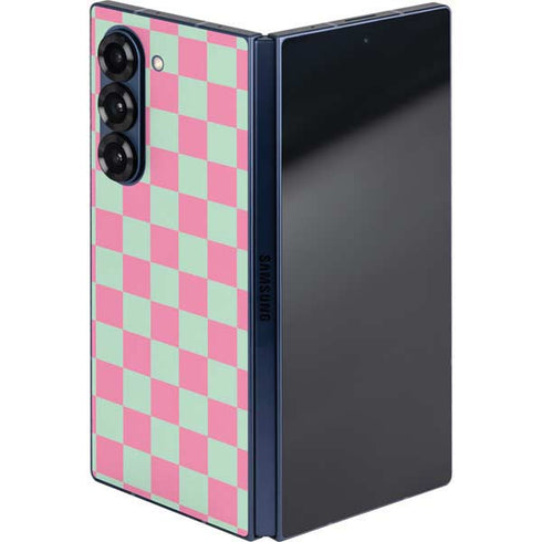 Watermelon Checkered Galaxy Z Fold6 Skin