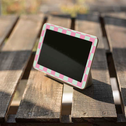 Watermelon Checkered Google Home Hub Skin