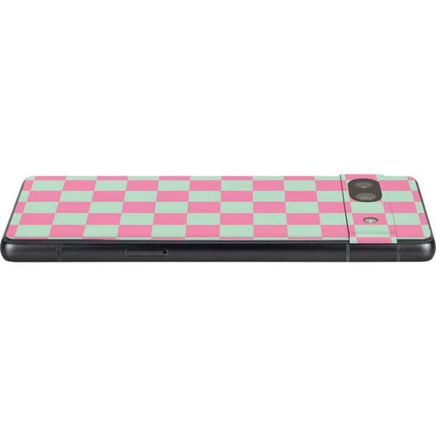 Watermelon Checkered Google Pixel 7a Skin