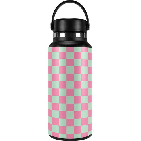 Watermelon Checkered Hydro Flask 32oz Wide Mouth Skin