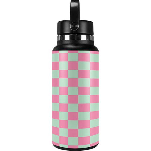 Watermelon Checkered Hydro Flask 32oz Wide Mouth Skin