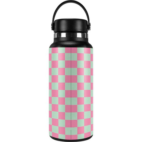 Watermelon Checkered Hydro Flask 32oz Wide Mouth Skin