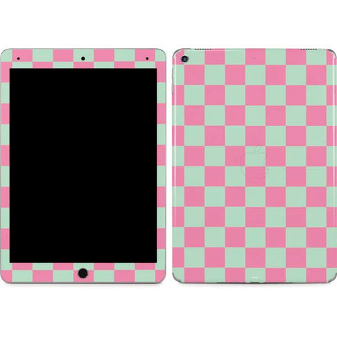 Watermelon Checkered iPad Skins